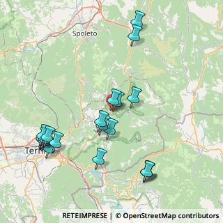 Mappa Strada Statale Valnerina, 05034 Ferentillo TR, Italia (9.5315)
