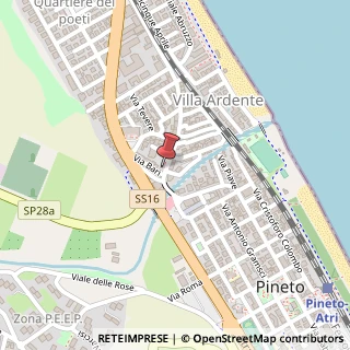 Mappa Largo Vecchio Frantoio, 24, 64025 Pineto, Teramo (Abruzzo)