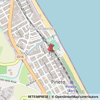 Mappa Via Livorno, 5, 64025 Pineto, Teramo (Abruzzo)