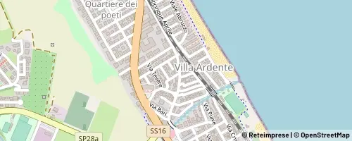 Mappa Pineto