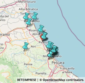 Mappa Via Giovanni Pascoli snc, 64025 Pineto TE, Italia (11.38684)