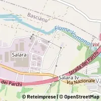 Hartă Basciano