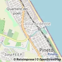Hartă Pineto
