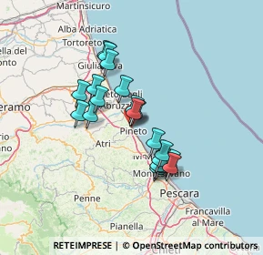 Mappa Via Nazionale Adriatica Complesso Residenziale, 64025 Pineto TE, Italia (11.143)