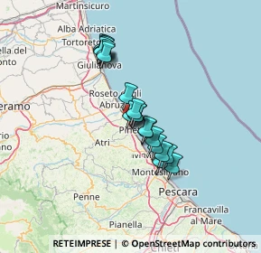 Mappa Via Nazionale Adriatica Complesso Residenziale, 64025 Pineto TE, Italia (10.635)