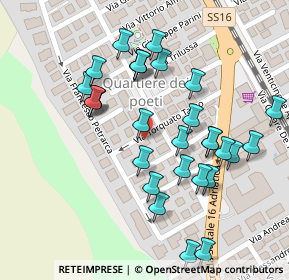 Mappa Via Torquato Tasso, 64025 Pineto TE, Italia (0.11379)