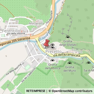 Mappa Via Giuseppe Mazzini,  29, 05100 Ferentillo, Terni (Umbria)
