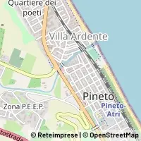 Mapa Pineto