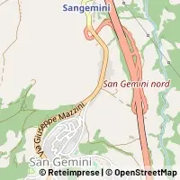 Mapa San Gemini