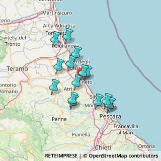 Mappa Via Ottorino Respighi, 64028 Pineto TE, Italia (12.07733)