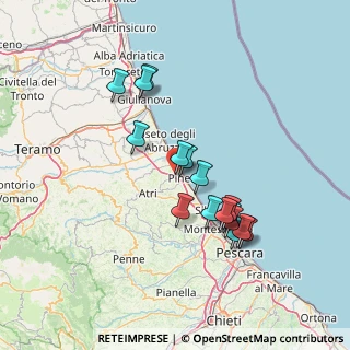 Mappa Via Ottorino Respighi, 64028 Pineto TE, Italia (13.57625)