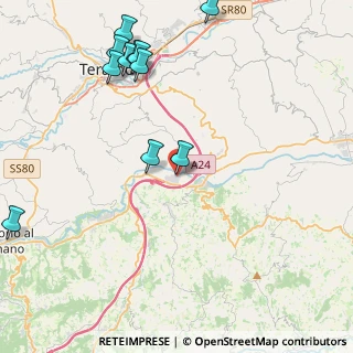 Mappa Zona Artig.Industr, 64030 Basciano TE, Italia (5.45909)