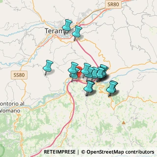 Mappa Via Nazionale, 64030 Basciano TE, Italia (2.5825)