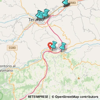 Mappa Via Nazionale, 64030 Basciano TE, Italia (5.75091)