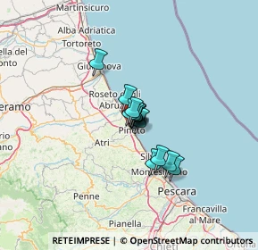 Mappa Via Giordano, 64025 Pineto TE, Italia (6.50786)