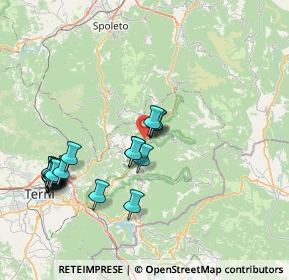 Mappa Via L. Einaudi, 05034 Ferentillo TR, Italia (8.8195)