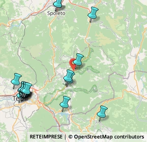 Mappa Via L. Einaudi, 05034 Ferentillo TR, Italia (11.341)