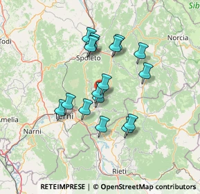 Mappa Via L. Einaudi, 05034 Ferentillo TR, Italia (12.04176)