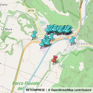 Mappa Via L. Einaudi, 05034 Ferentillo TR, Italia (0.36071)