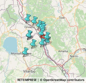 Mappa E35, 05025 Guardea TR, Italia (9.55462)