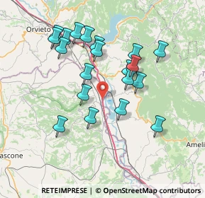 Mappa E35, 05025 Guardea TR, Italia (7.3075)