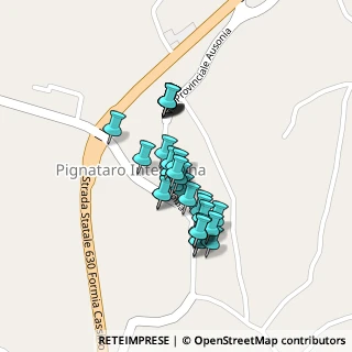 Mappa Via Roma, 03040 Pignataro Interamna FR, Italia (0.16)
