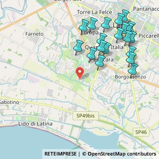 Mappa Strada Lentisco, 04100 Latina LT, Italia (2.711)