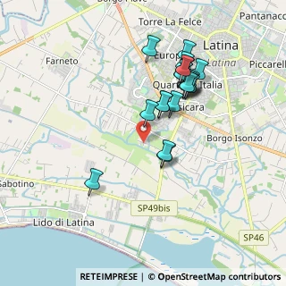 Mappa Strada Lentisco, 04100 Latina LT, Italia (1.8135)