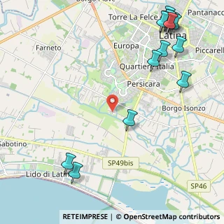 Mappa Strada Lentisco, 04100 Latina LT, Italia (3.305)