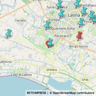 Mappa Strada Lentisco, 04100 Latina LT, Italia (3.42091)