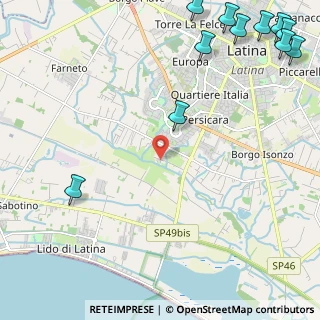 Mappa Strada Lentisco, 04100 Latina LT, Italia (3.77727)