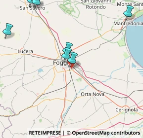 Mappa Via Cerignola, 71121 Foggia FG, Italia (30.65182)