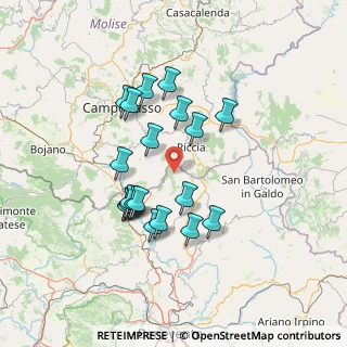 Mappa Località Bufalara, 82024 Castelpagano BN, Italia (13.2985)