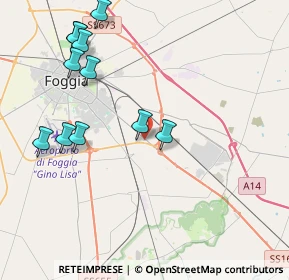 Mappa Via Cerignola km 1, 71122 Foggia FG, Italia (4.80818)