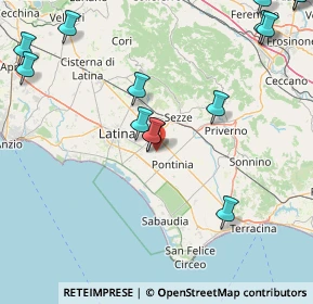 Mappa 04014 Latina LT, Italia (23.64357)