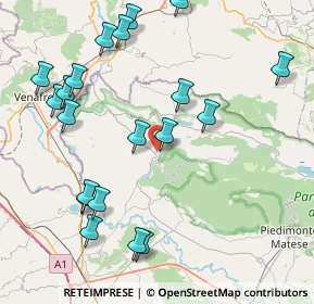 Mappa 81010 Prata Sannita CE, Italia (10.0825)