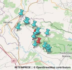 Mappa 81010 Prata Sannita CE, Italia (5.68667)