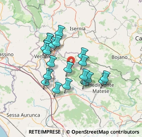 Mappa 81010 Prata Sannita CE, Italia (12.139)