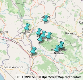 Mappa 81010 Prata Sannita CE, Italia (10.73308)