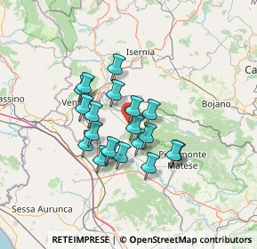 Mappa 81010 Prata Sannita CE, Italia (10.942)