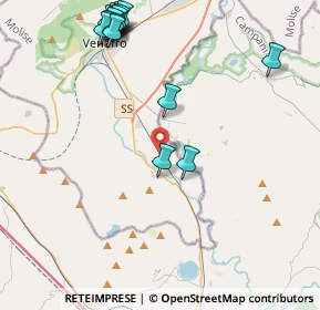 Mappa 86078 Sesto Campano IS, Italia (5.56063)