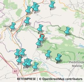Mappa Vico Pere, 81010 Prata Sannita CE, Italia (10.036)