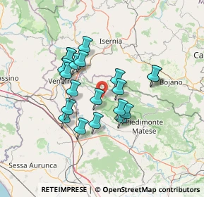 Mappa Via Roma, 81010 Prata Sannita CE, Italia (12.15)