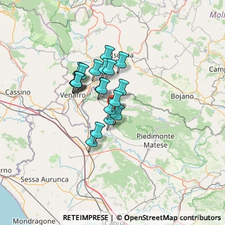 Mappa Via Guglielmo Marconi, 81010 Prata Sannita CE, Italia (10.1875)