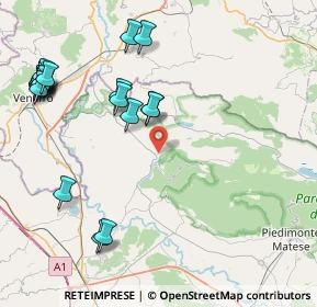 Mappa Via Guglielmo Marconi, 81010 Prata Sannita CE, Italia (10.9925)