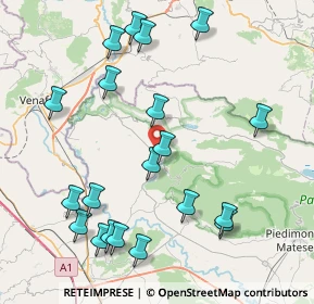 Mappa SS158, 81010 Prata Sannita CE, Italia (9.9025)