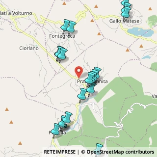 Mappa SS158, 81010 Prata Sannita CE, Italia (2.532)