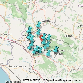Mappa SS158, 81010 Prata Sannita CE, Italia (10.966)