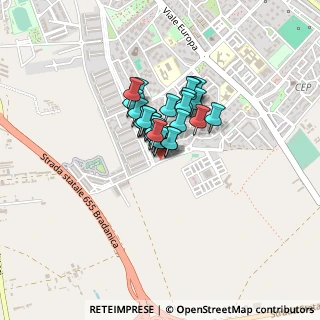 Mappa Via Giorgio Almirante, 71122 Foggia FG, Italia (0.23793)