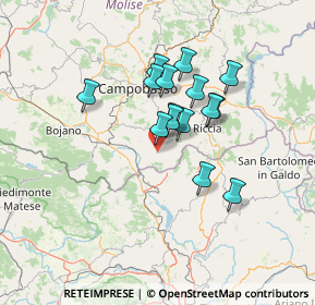 Mappa Contrada S. Marco, 86012 Cercemaggiore CB, Italia (11.20333)